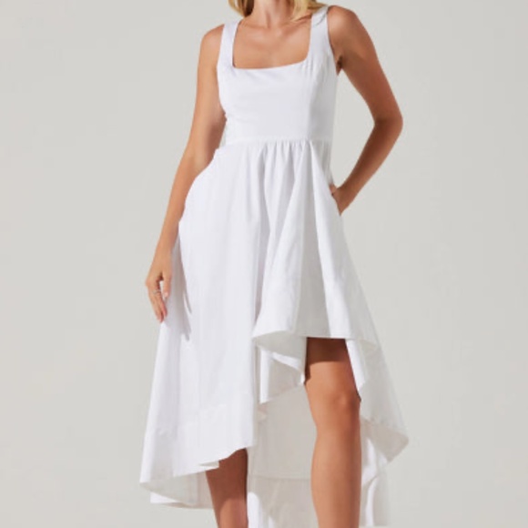 ASTR the Label Allora Asymmetrical Midi Dress XL - Picture 5 of 5